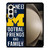 MICHIGAN WOLVERINES FOOTBALL QUOTES Samsung Galaxy Z Fold 5 Case Cover