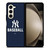 NEW YORK YANKEES NY NIKE LOGO BASEBALL TEAM Samsung Galaxy Z Fold 5 Case Cover