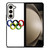 OLYMPIC RINGS LOGO Samsung Galaxy Z Fold 5 Case Cover