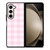 PINK PLAID PATTERN Samsung Galaxy Z Fold 5 Case Cover