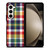 PIXELIZED TARTAN PATTERN Samsung Galaxy Z Fold 5 Case Cover