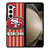 SAN FRANCISCO 49ERS AMERICAN FLAG Samsung Galaxy Z Fold 5 Case Cover