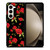 SEAMLESS RED ROSE PATTERN Samsung Galaxy Z Fold 5 Case Cover