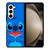 STITCH BLUE CARTOON CHARACTER Samsung Galaxy Z Fold 5 Case Cover