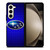 SUBARU BLUE METAL LOGO Samsung Galaxy Z Fold 5 Case Cover