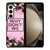 WHY DONT WE PINK FLOWER Samsung Galaxy Z Fold 5 Case Cover WHY DONT WE PINK FLOWER Samsung Galaxy Z Fold 5 Case Cover