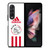 AJAX AMSTERDAM FC ADIDAS STRIPES Samsung Galaxy Z Fold 3 Case Cover