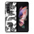 BAT HAND DRAWING PATTERN Samsung Galaxy Z Fold 3 Case Cover