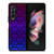 BLACK MAMBA PURPLE PATTERN Samsung Galaxy Z Fold 3 Case Cover