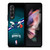 CHARLOTTE HORNETS NBA TEAM Samsung Galaxy Z Fold 3 Case Cover