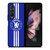 CHELSEA FC LOGO FOOTBALL Samsung Galaxy Z Fold 3 Case Cover