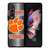 CLEMSON TIGERS METAL LOGO Samsung Galaxy Z Fold 3 Case Cover