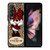 COACH MINNIE MOUSE LEOPARD Samsung Galaxy Z Fold 3 Case Cover