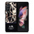 COACH NEW YORK GOLD BLACK TEXTURE Samsung Galaxy Z Fold 3 Case Cover