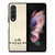 COACH NEW YORK WHITE Samsung Galaxy Z Fold 3 Case Cover