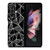 DARK TRIANGLE PATTERN Samsung Galaxy Z Fold 3 Case Cover