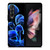 FANTASIA BLUE MUSHROOM Samsung Galaxy Z Fold 3 Case Cover