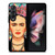 FRIDA KAHLO FACE COLORFUL ART Samsung Galaxy Z Fold 3 Case Cover