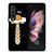 GUDETAMA LAZY EGG UFO Samsung Galaxy Z Fold 3 Case Cover