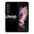 JEEP GREEN CARBON LOGO Samsung Galaxy Z Fold 3 Case Cover