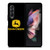 JOHN DEERE YELLOW BLACK Samsung Galaxy Z Fold 3 Case Cover