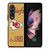 KANSAS CITY CHIEFS RUSTY LOGO Samsung Galaxy Z Fold 3 Case Cover