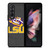 LSU TIGERS LEATHER LOGO Samsung Galaxy Z Fold 3 Case Cover