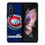 MONTREAL LES CANADIENS NHL 3D LOGO Samsung Galaxy Z Fold 3 Case Cover