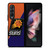 NBA BASKETBALL JERSEY PHOENIX SUN Samsung Galaxy Z Fold 3 Case Cover