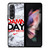 NIKE EVERY DAMN DAY MARBLE Samsung Galaxy Z Fold 3 Case Cover