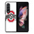OHIO STATE LOGO FOOTBALL ICON Samsung Galaxy Z Fold 3 Case Cover
