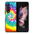 RAINBOW TIE DYE PATTERN Samsung Galaxy Z Fold 3 Case Cover