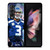 RUSSELL WILSON SEATTLE SEAHAWKS Samsung Galaxy Z Fold 3 Case Cover