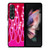 SNINY PINK FLAMES Samsung Galaxy Z Fold 3 Case Cover