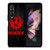 STURM RUGER FIREARM RED METAL Samsung Galaxy Z Fold 3 Case Cover