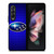 SUBARU BLUE METAL LOGO Samsung Galaxy Z Fold 3 Case Cover
