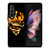 SUPERMAN LOGO FIRE Samsung Galaxy Z Fold 3 Case Cover