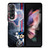 TEXAS RANGERS MICKEY MOUSE BASEBALL CLUB Samsung Galaxy Z Fold 3 Case Cover