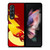 THE FLASH LOGO ART CARTOON Samsung Galaxy Z Fold 3 Case Cover