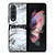 THRASHER SKATEBOARD MAGAZINE MARBLE Samsung Galaxy Z Fold 3 Case Cover