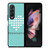 TIFFANY AND CO LOVE COLLAGE Samsung Galaxy Z Fold 3 Case Cover