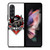 VICTORY MOTORCYCLE SKULL USA LOGO Samsung Galaxy Z Fold 3 Case Cover