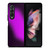 VIOLET HALFTONE PATTERN Samsung Galaxy Z Fold 3 Case Cover