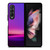 VIOLET SKY AND SEA Samsung Galaxy Z Fold 3 Case Cover