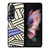 VOLLEY BAL PATTERN Samsung Galaxy Z Fold 3 Case Cover