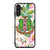AKA PINK AND GREEN FLOWER LOGO Samsung Galaxy A14 Case Cover
