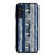 BLUE STRETCHED CHIFFON FABRIC Samsung Galaxy A14 Case Cover