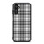 GREY CHECK FABRIC TEXTURES Samsung Galaxy A14 Case Cover