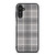 GREY TARTAN PLAID PATTERN Samsung Galaxy A14 Case Cover