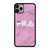 FILA SPORT PINK MARBLE LOGO iPhone 11 Pro Max Case Cover